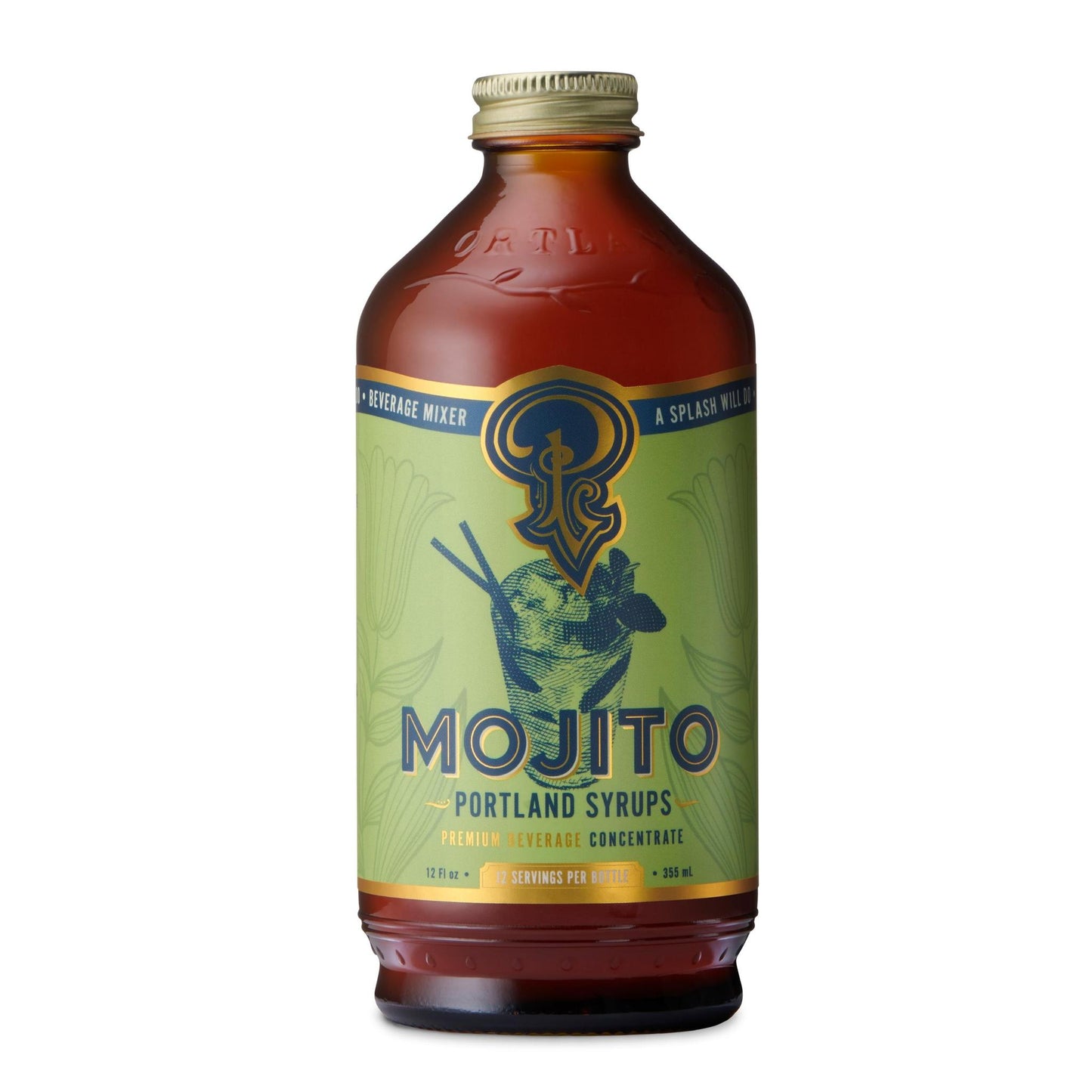 Portland Syrups - 'Mojito' Mixer (12OZ).