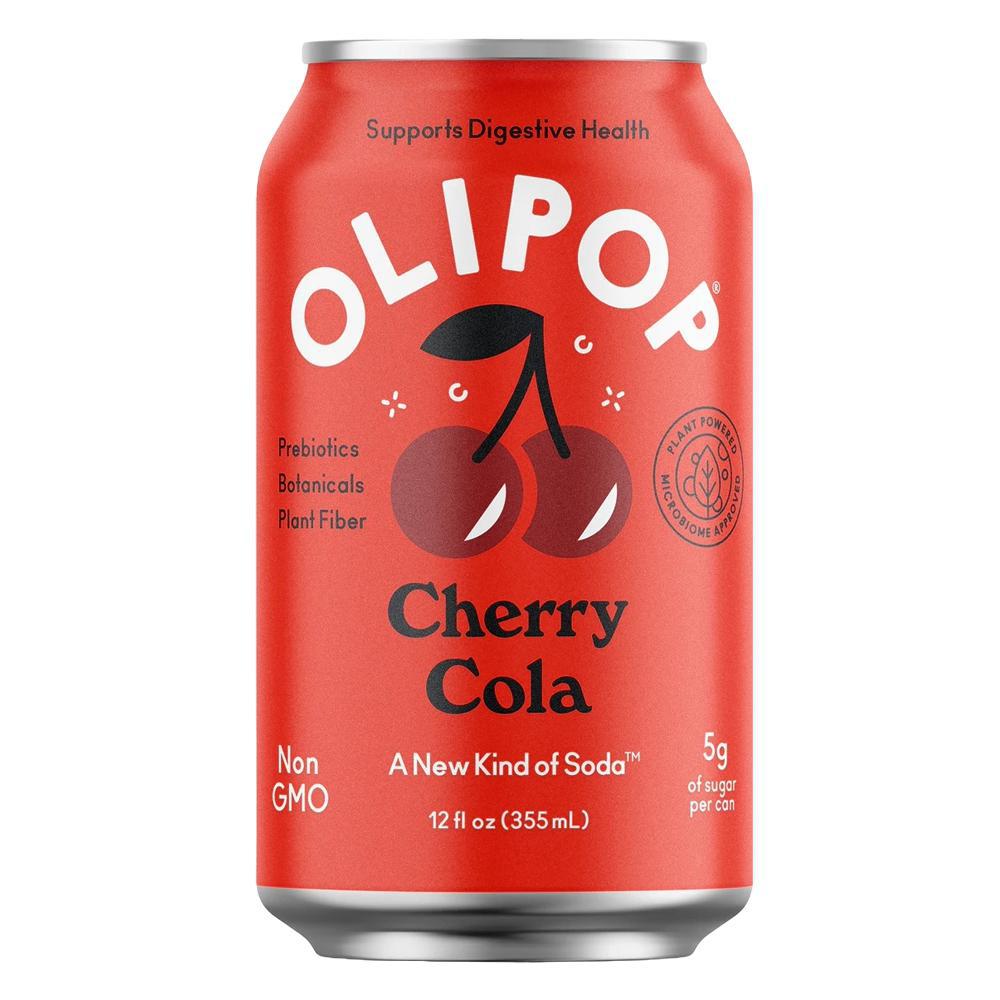 OLIPOP - 'Cherry Cola' Soda (12OZ).