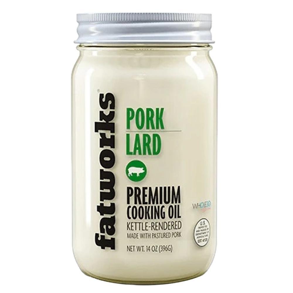 Fatworks - Pasture Pork Lard Premium Cooking Oil (14OZ).