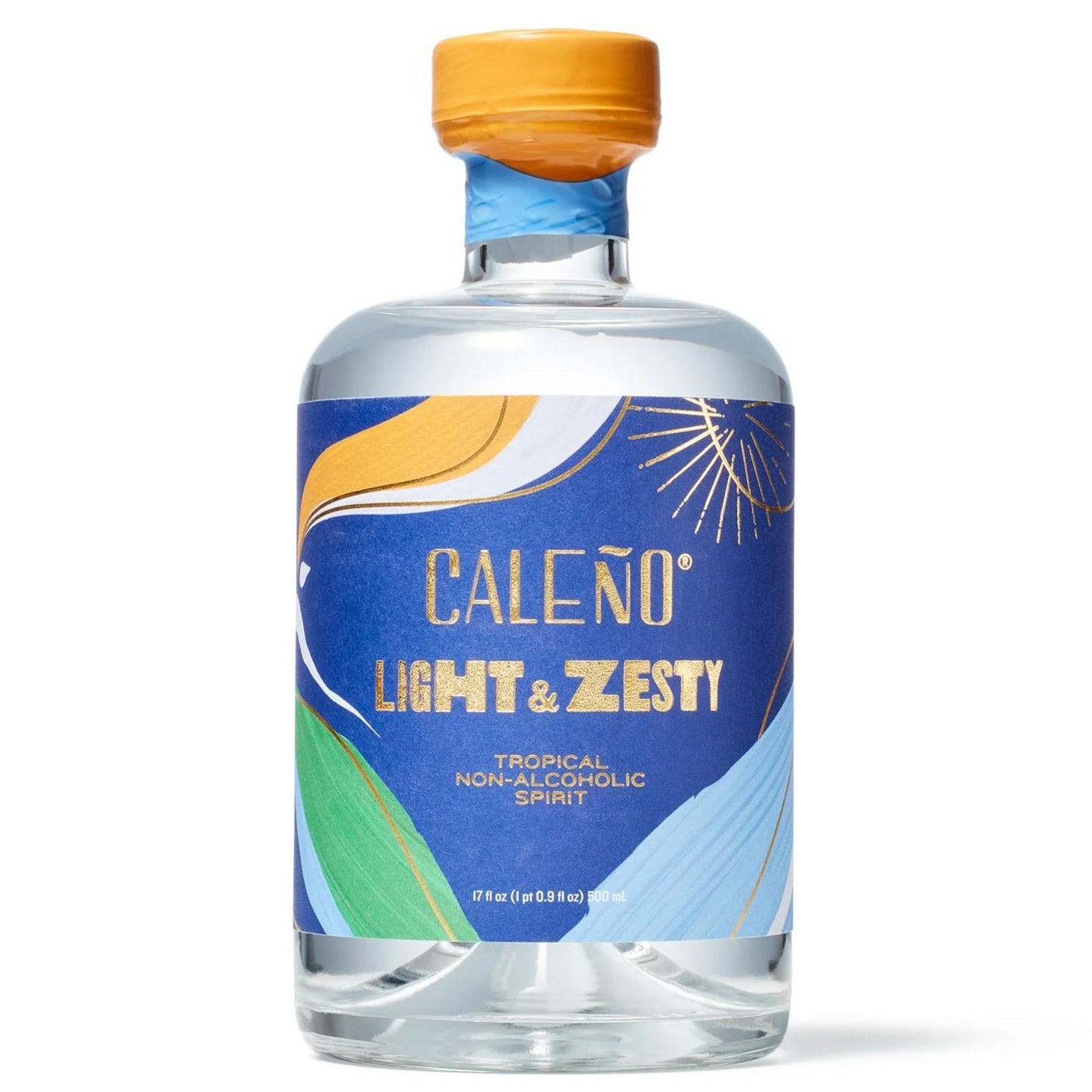 Caleno - 'Light & Zesty' Tropical Non-Alcoholic Gin (500ML).