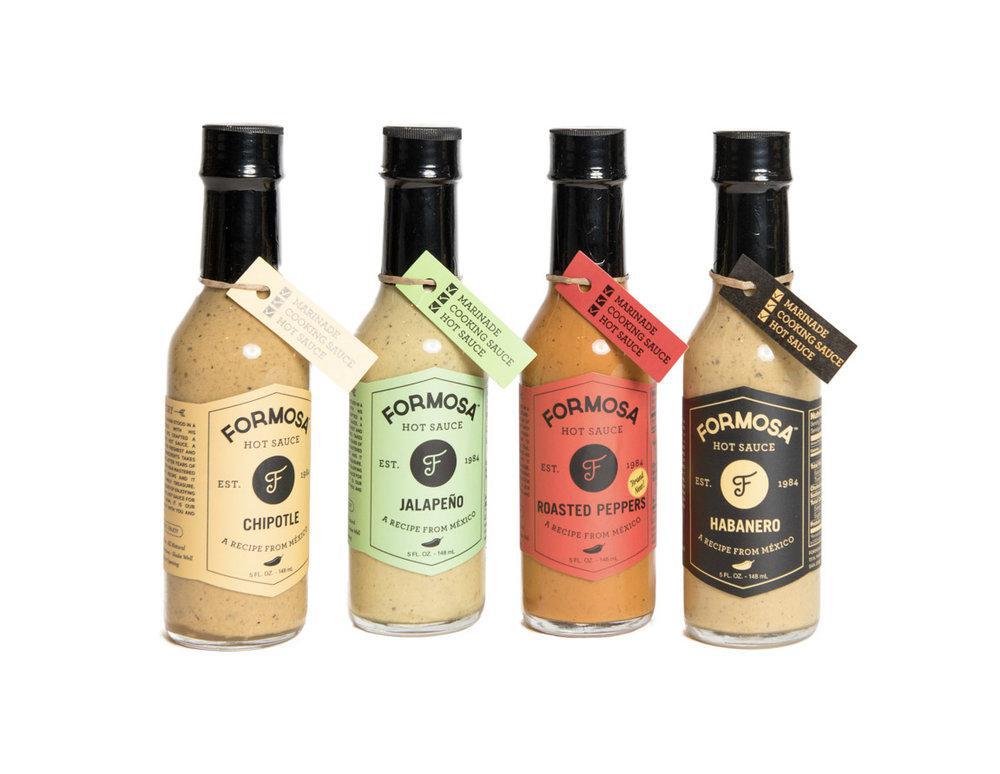Formosa - Hot Sauce Combo Pack (4x50ML).