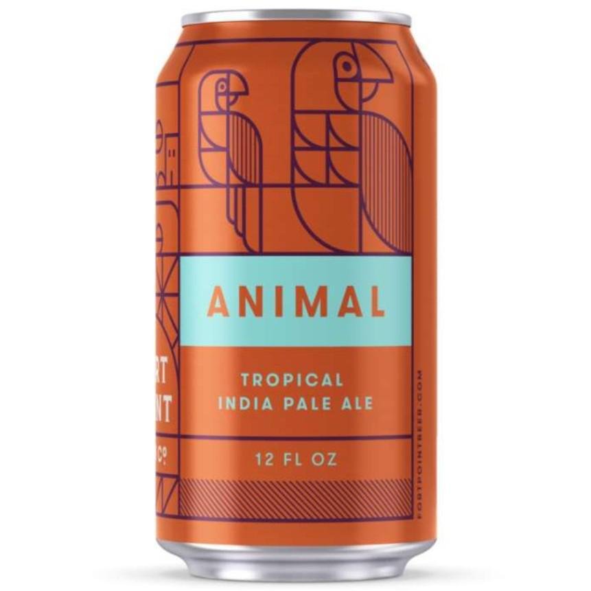Fort Point Beer Co. - 'Animal' Tropical IPA (12OZ).