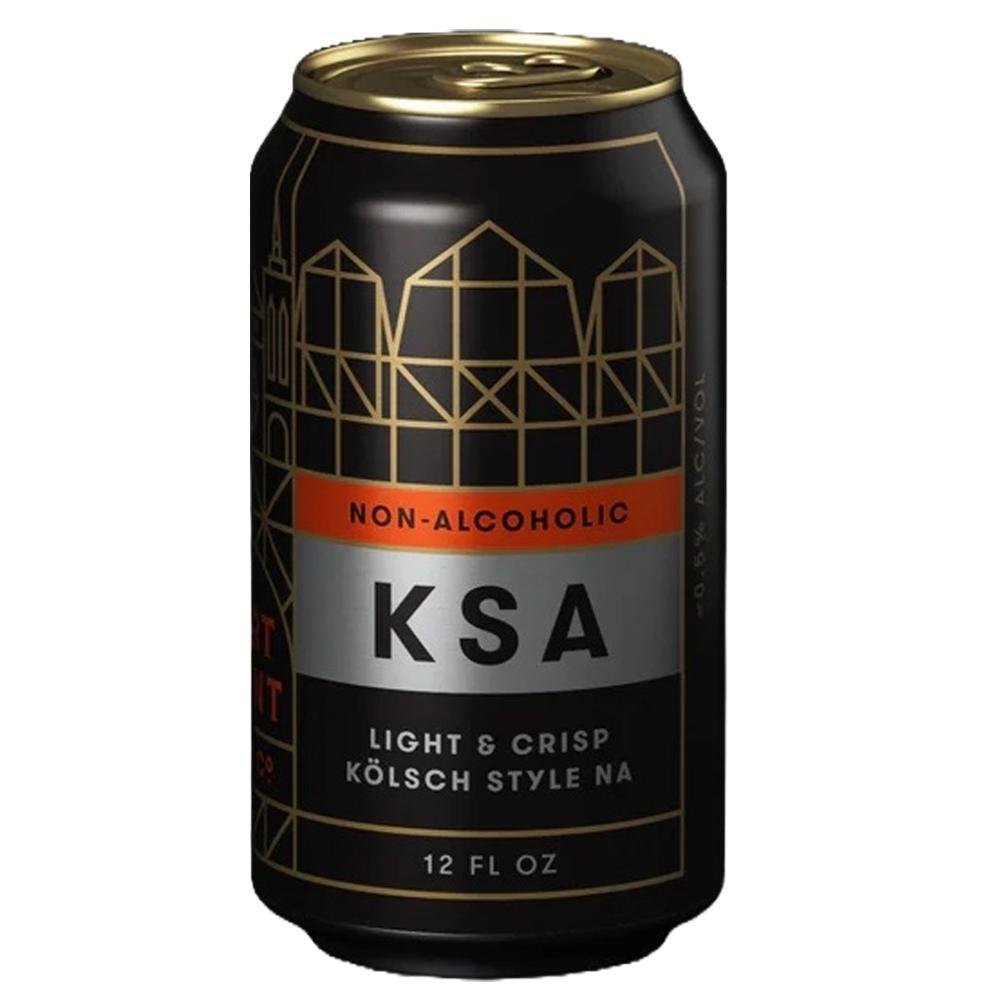 Fort Point Beer Co. - 'NA KSA' Non-Alcoholic Kolsch-Style Ale (12OZ).
