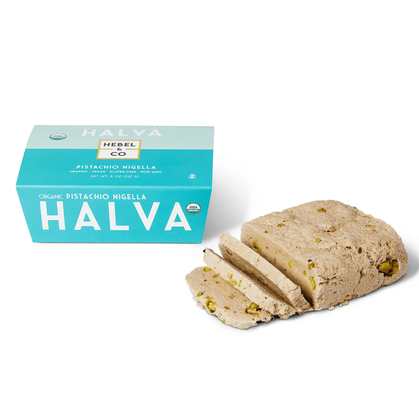 Hebel & Co - Organic Pistachio Nigella Halva (8OZ).