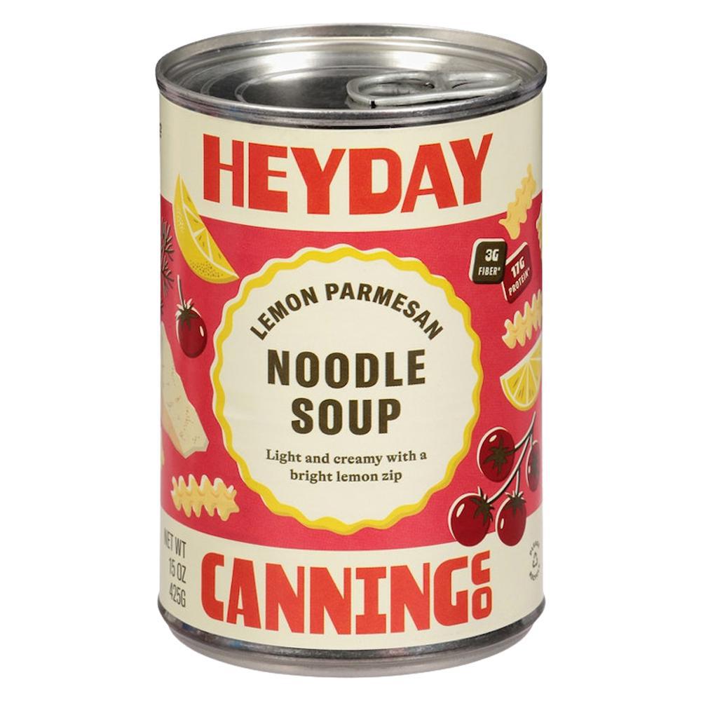 Heyday Canning Co. - 'Lemon Parmesan' Noodle Soup (15OZ).