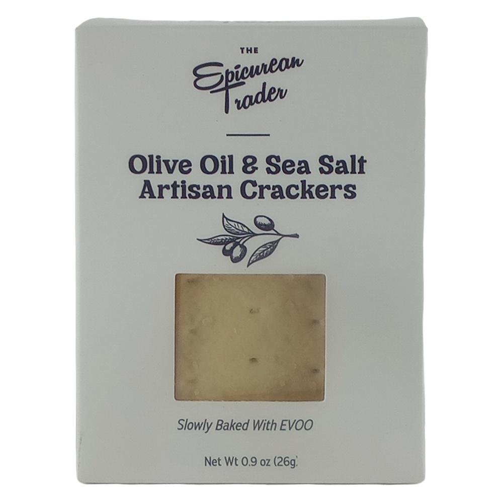 The Epicurean Trader - 'Olive Oil & Sea Salt' Crackers (0.9OZ).