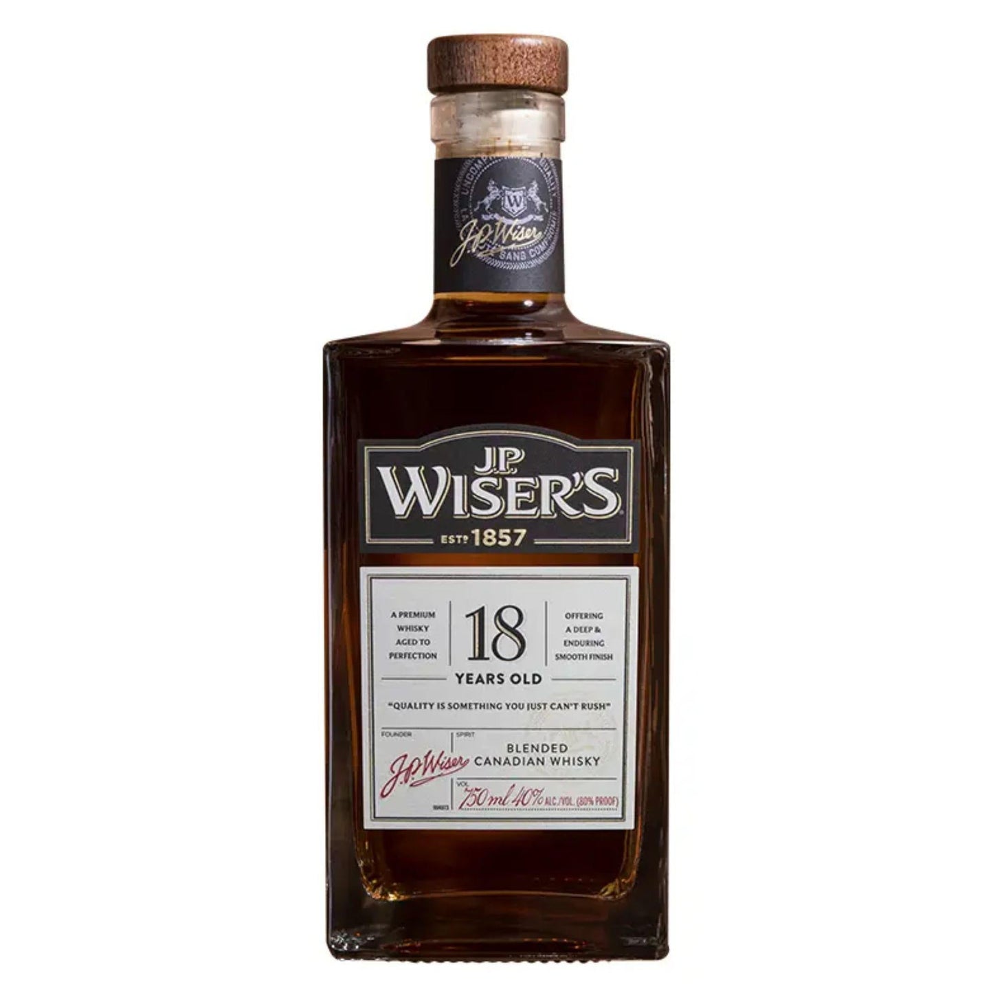 J.P. Wiser's - 18yr Blended Canadian Whisky.