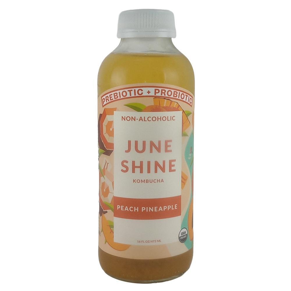JuneShine - 'Peach Pineapple' Kombucha (16OZ)