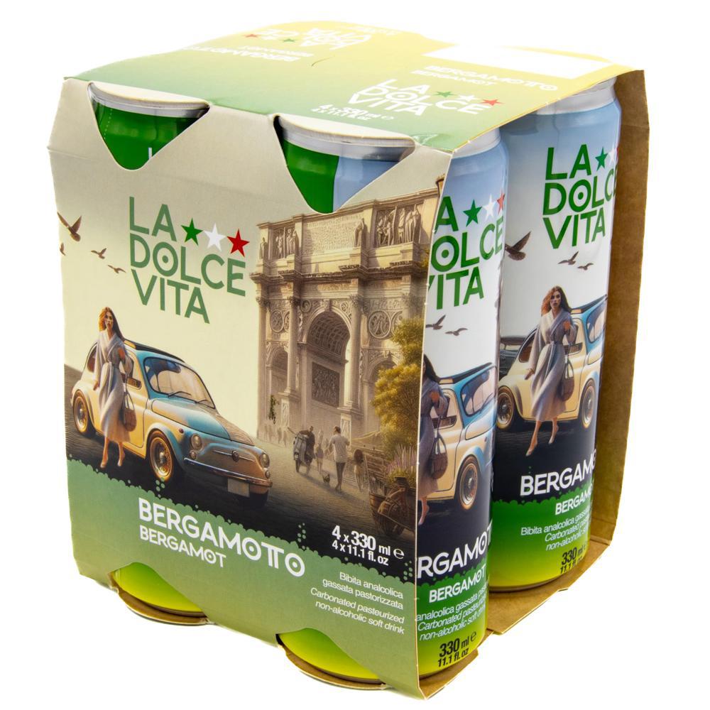 La Dolce Vita - 'Bergamotto' Bergamot Soda (4PK)
