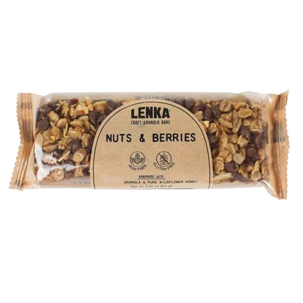 Lenka Craft Granola Bars - 'Nuts and Berries' Granola Bar (2.25OZ)