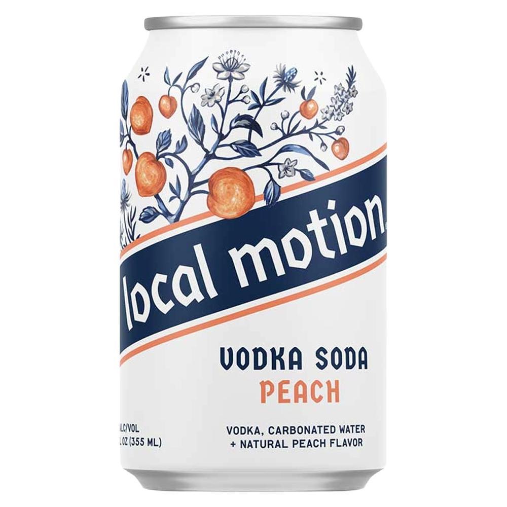 Local Motion - 'Peach' Vodka Soda (12OZ).