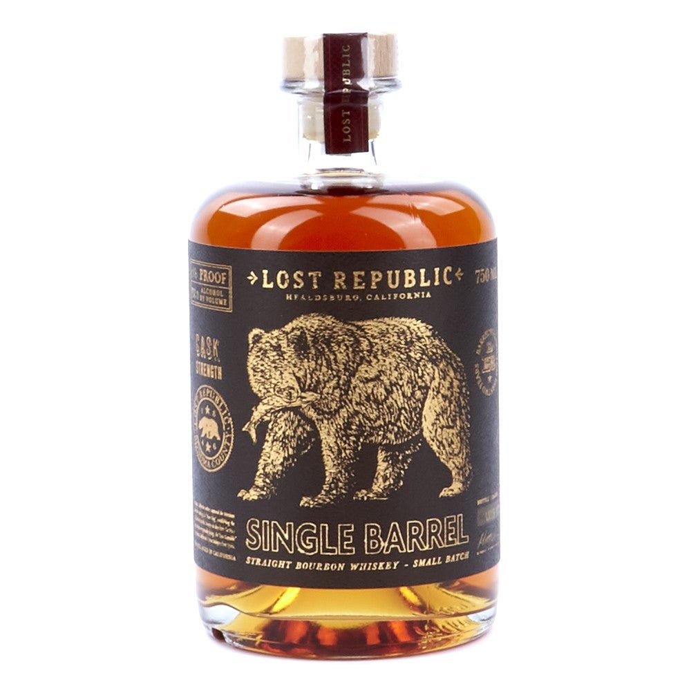 Lost Republic - Single - Barrel Cask - Strength Straight Bourbon (750ML)