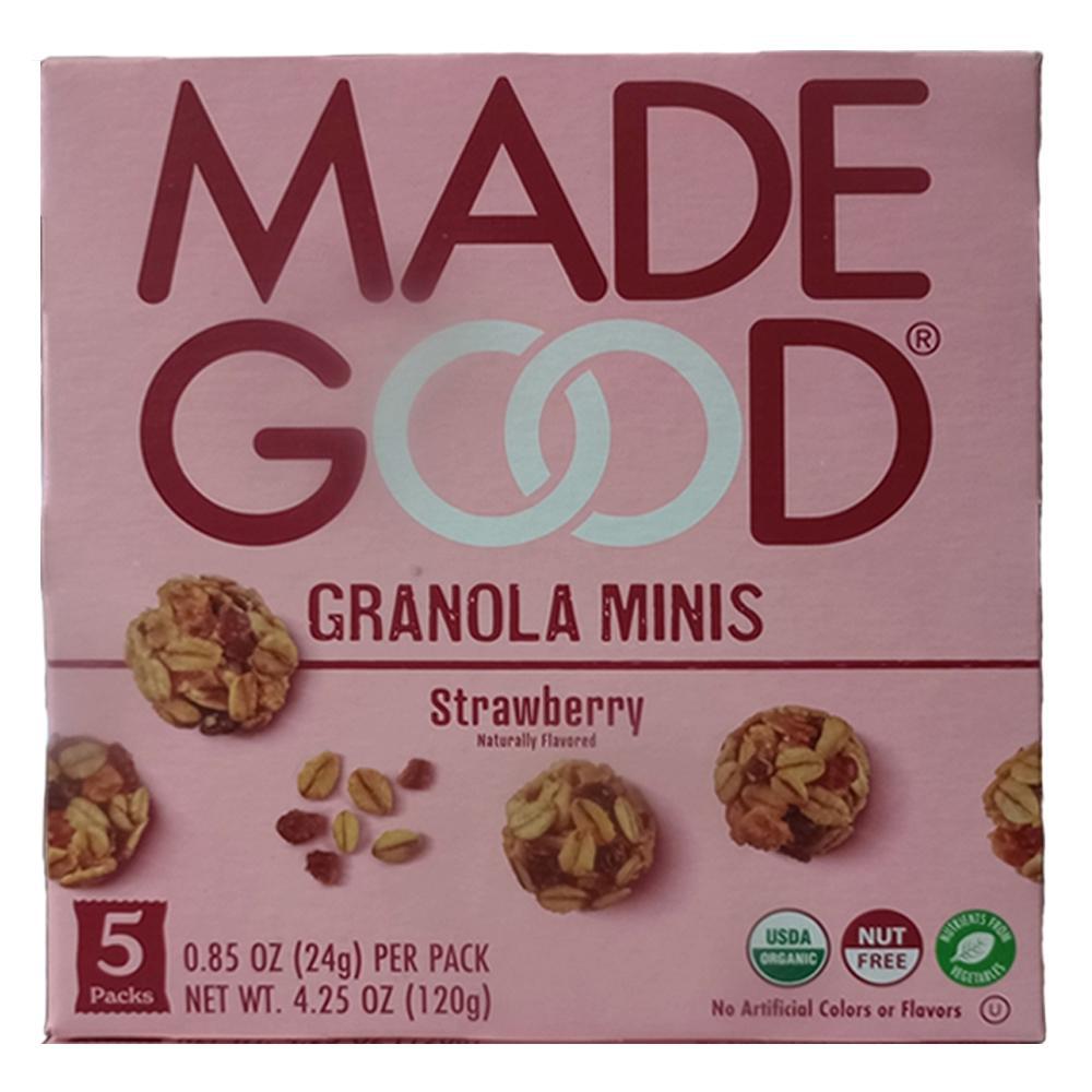 Made Good - 'Organic Strawberry' Granola Minis (5CT).