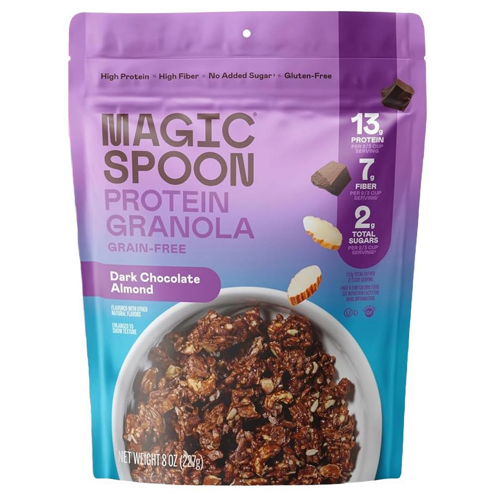 Magic Spoon - 'Dark Chocolate Almond' Protein Granola (8OZ).