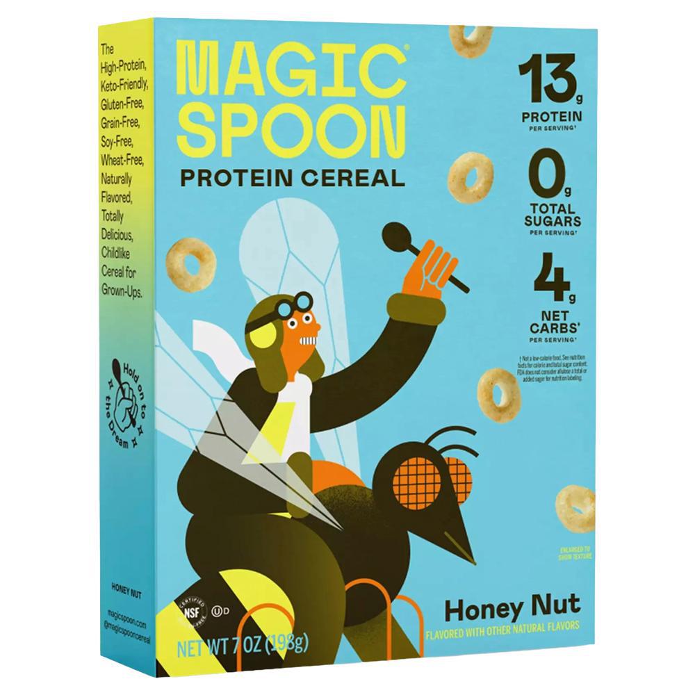 Magic Spoon - 'Honey Nut' Grain-Free Cereal (7OZ).