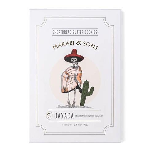 Makabi & Sons - 'Oaxaca' Chocolate Cinnamon Shortbread (6CT).