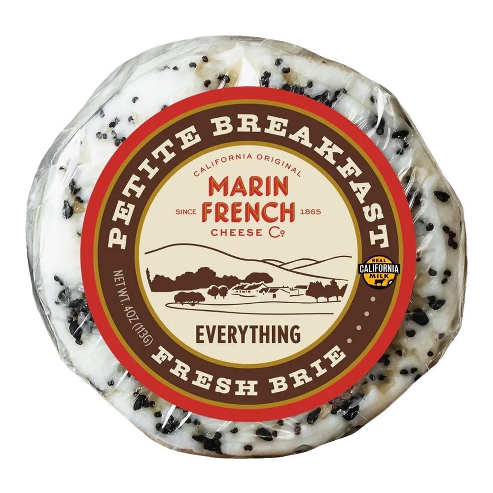 Marin French Cheese - 'Petite Breakfast Everything' Fresh Brie (4OZ)