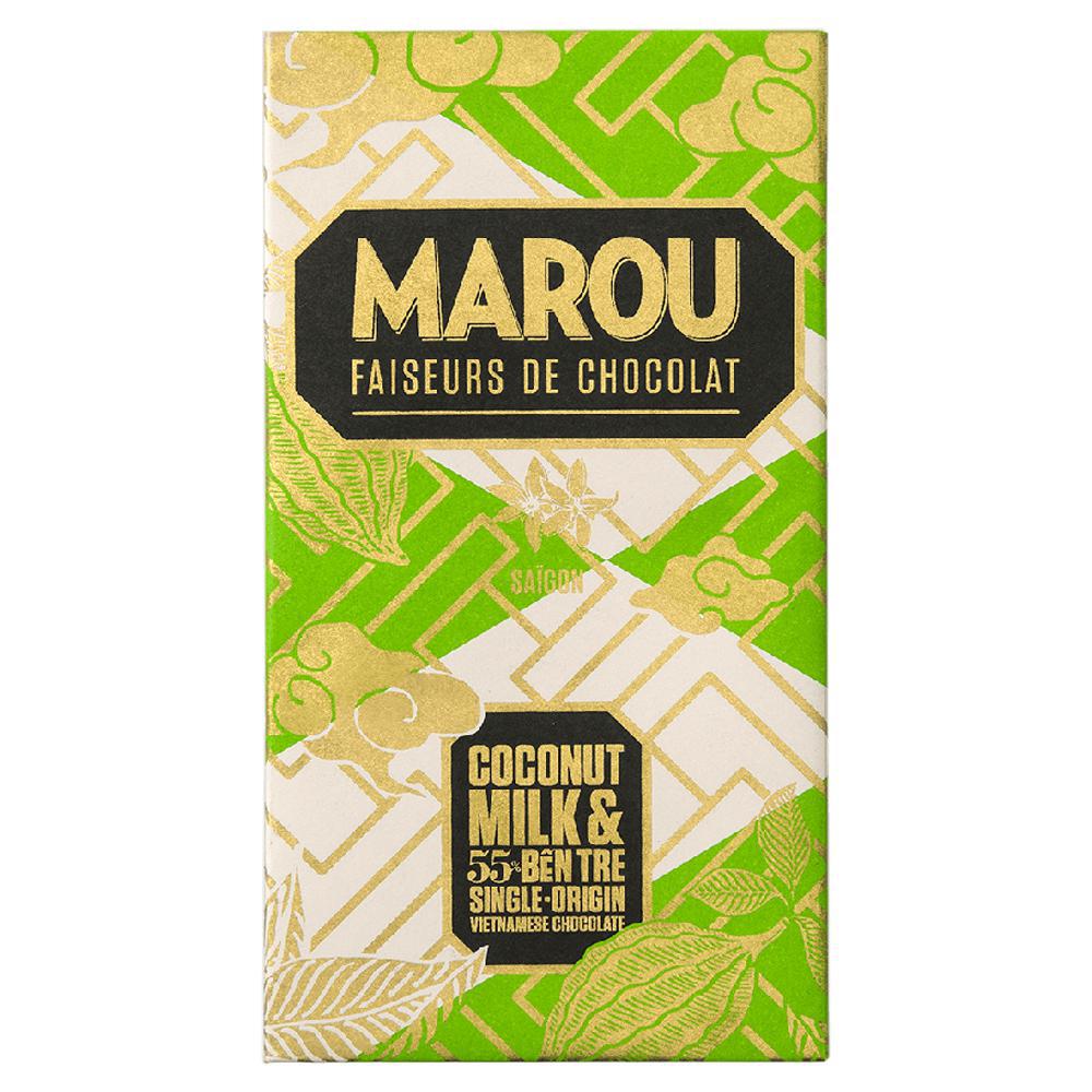 Marou - 'Coconut Milk & Ben Tre' Mini Chocolate Bar (24G | 55%).