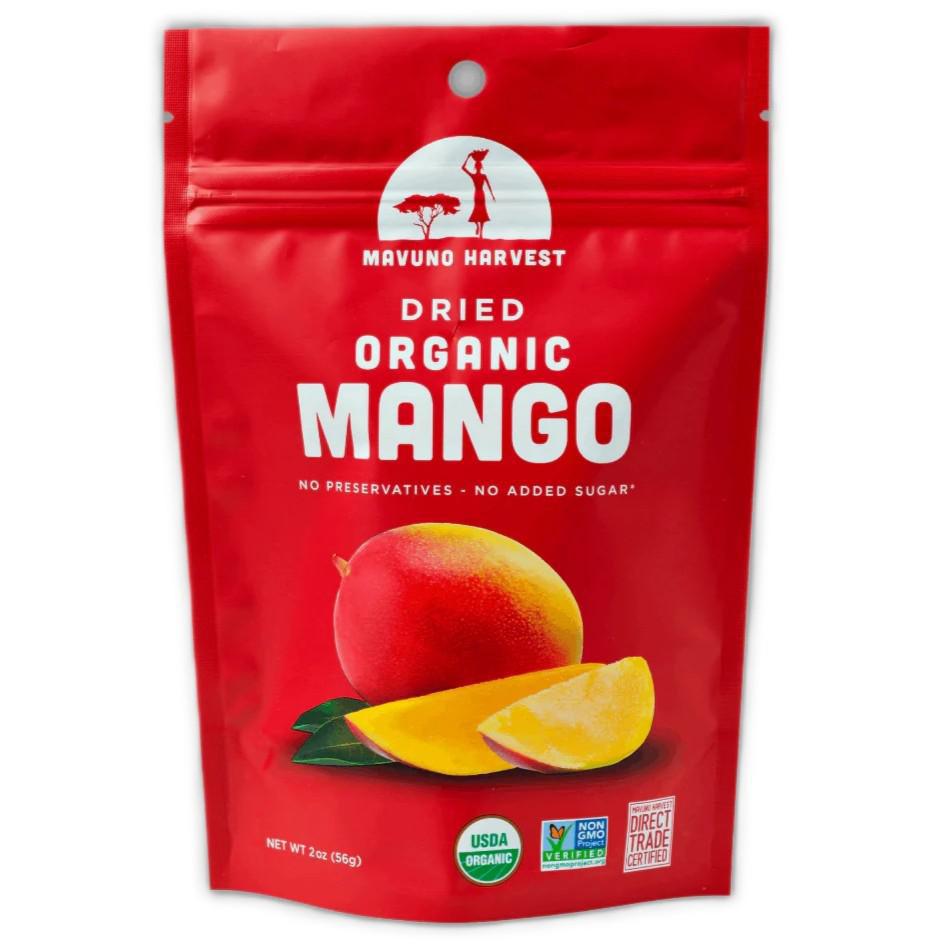 Mavuno Harvest - Dried Organic Mango (2OZ).