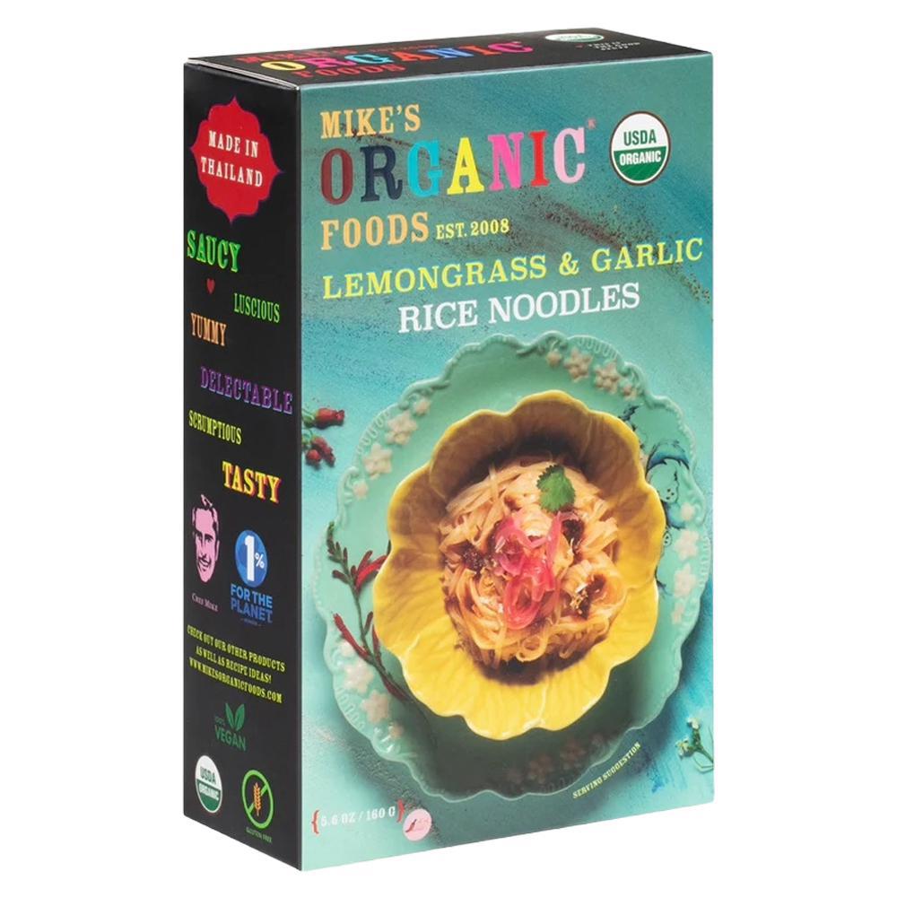 Mike's Organic Curry Love - 'Lemongrass & Garlic' Rice Noodle (5.6OZ).