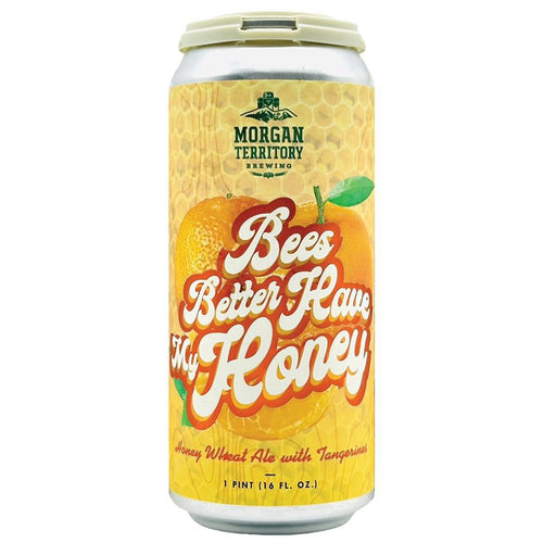 Morgan Territory Brewing - 'Bees Better Have My Honey' Wheat Ale (16OZ).