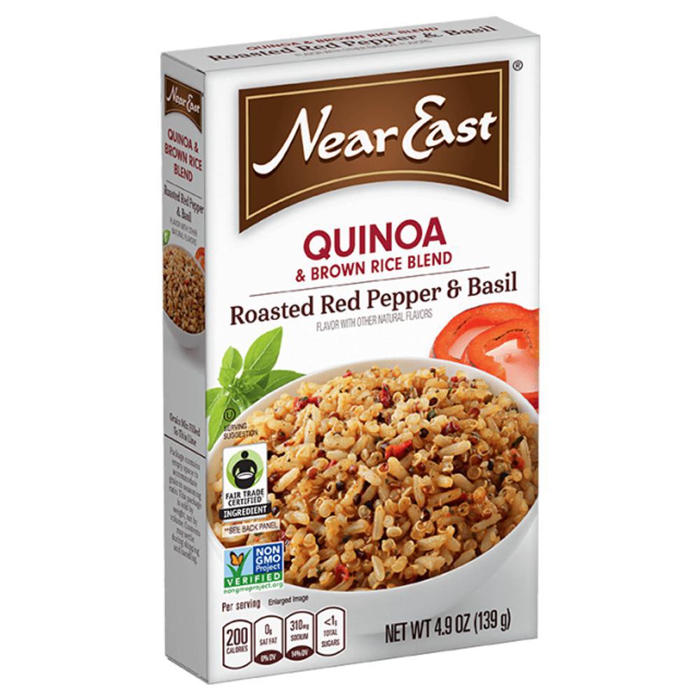 Near East Foods - 'Roasted Red Pepper & Basil' Quinoa & Brown Rice Blend (4.5OZ).