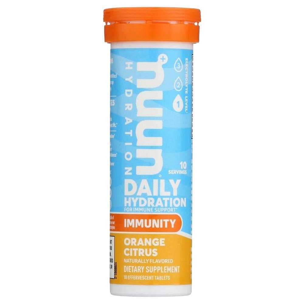 Nuun - 'Orange Citrus' Daily Hydration Immunity (10CT).