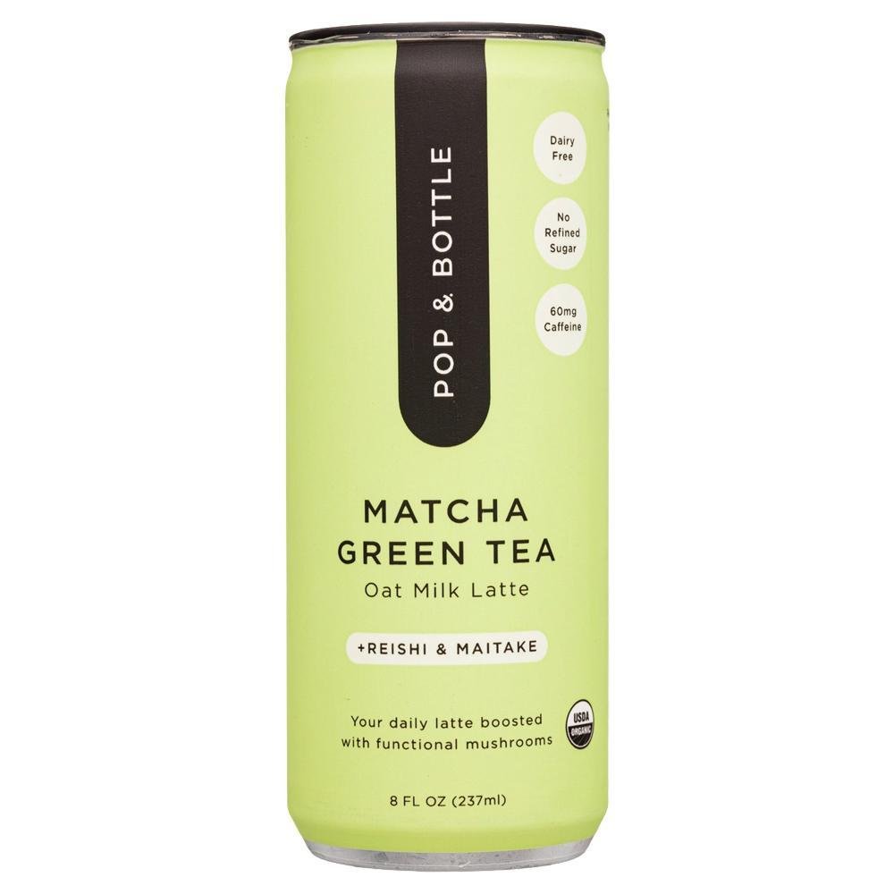 Pop & Bottle - 'Matcha Green Tea' Oat Milk Latte (8OZ)