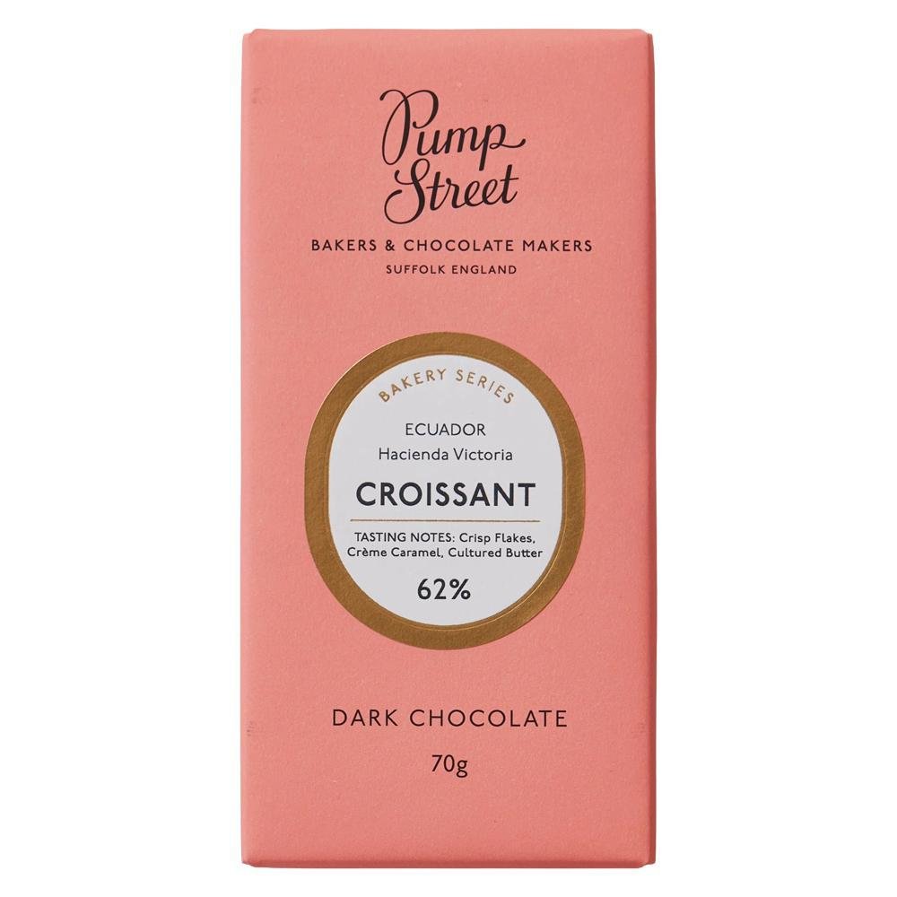 Pump Street - 'Croissant' Dark Chocolate Bar (70G | 62%).