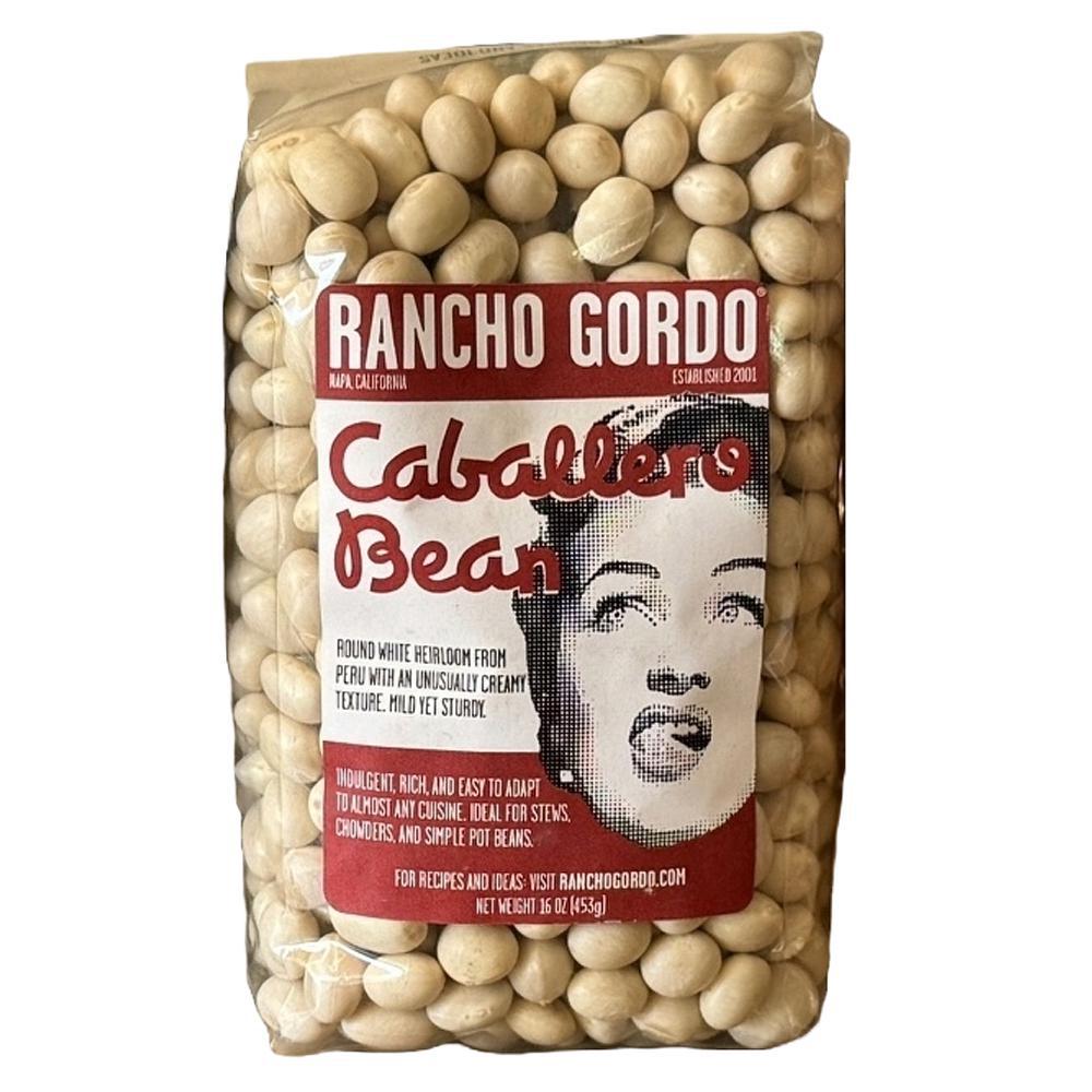 Rancho Gordo - 'Caballero' Heirloom Beans (16OZ).
