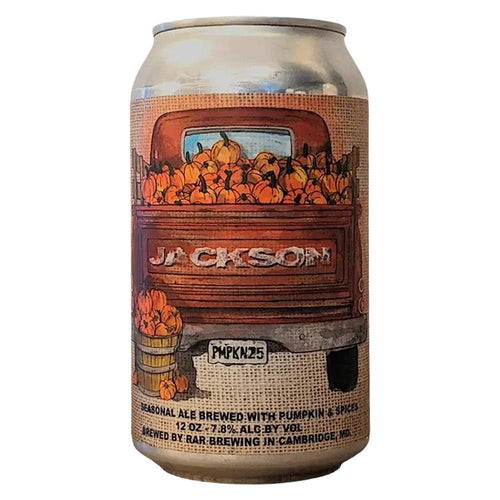 RAR Brewing - 'Jackson Harvest' Pumpkin Ale (12OZ).