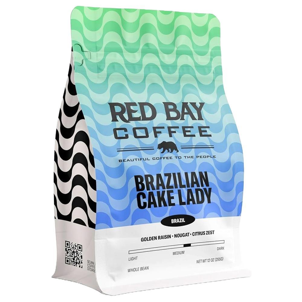Red Bay Coffee - 'Brazilian Cake Lady' Coffee Beans (12OZ)