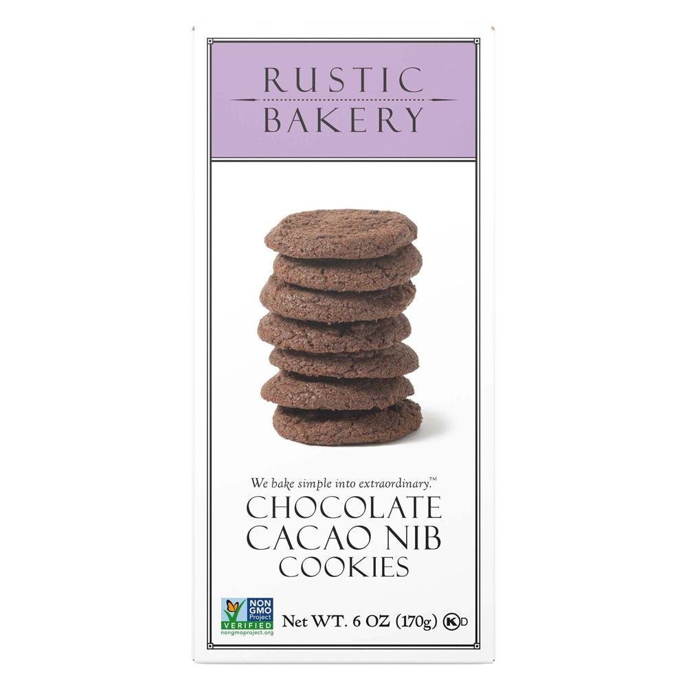 Rustic Bakery - 'Chocolate Cacao Nib' Cookies (6OZ)