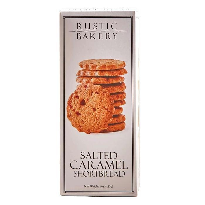 Rustic Bakery - Salted Caramel Shortbread (4OZ).