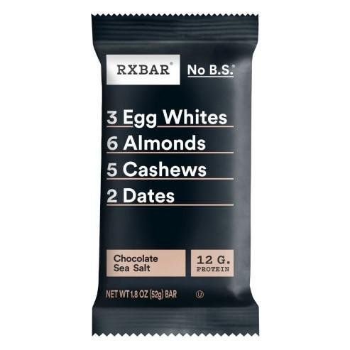 RX Bar - 'Chocolate Sea Salt' Protein Bar (1.8OZ).