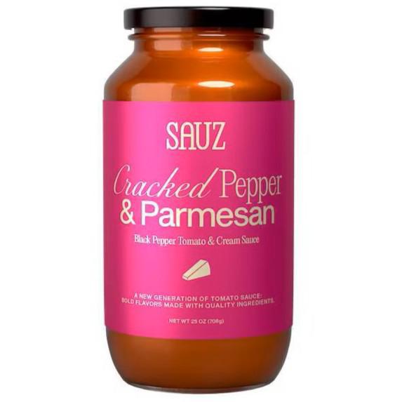 Sauz - 'Cracked Pepper & Parmesan' Tomato & Cream Sauce (25OZ).
