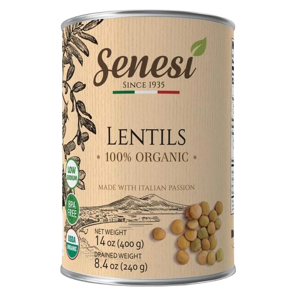 Senesi - Organic Cooked Lentils (14OZ)