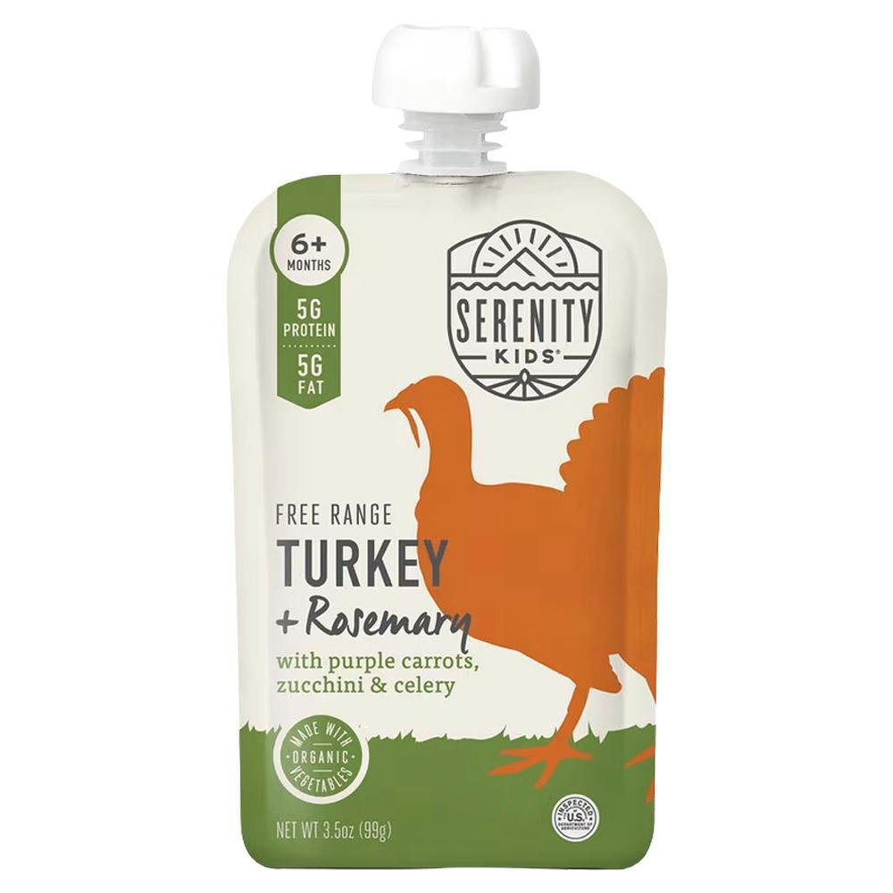 Serenity Kids - 'Turkey & Rosemary' Baby Pouch (3.5OZ).
