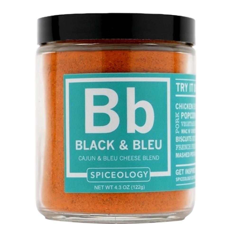 Spiceology - 'Black & Bleu' Cajun Bleu Cheese Rub (4.30Z).
