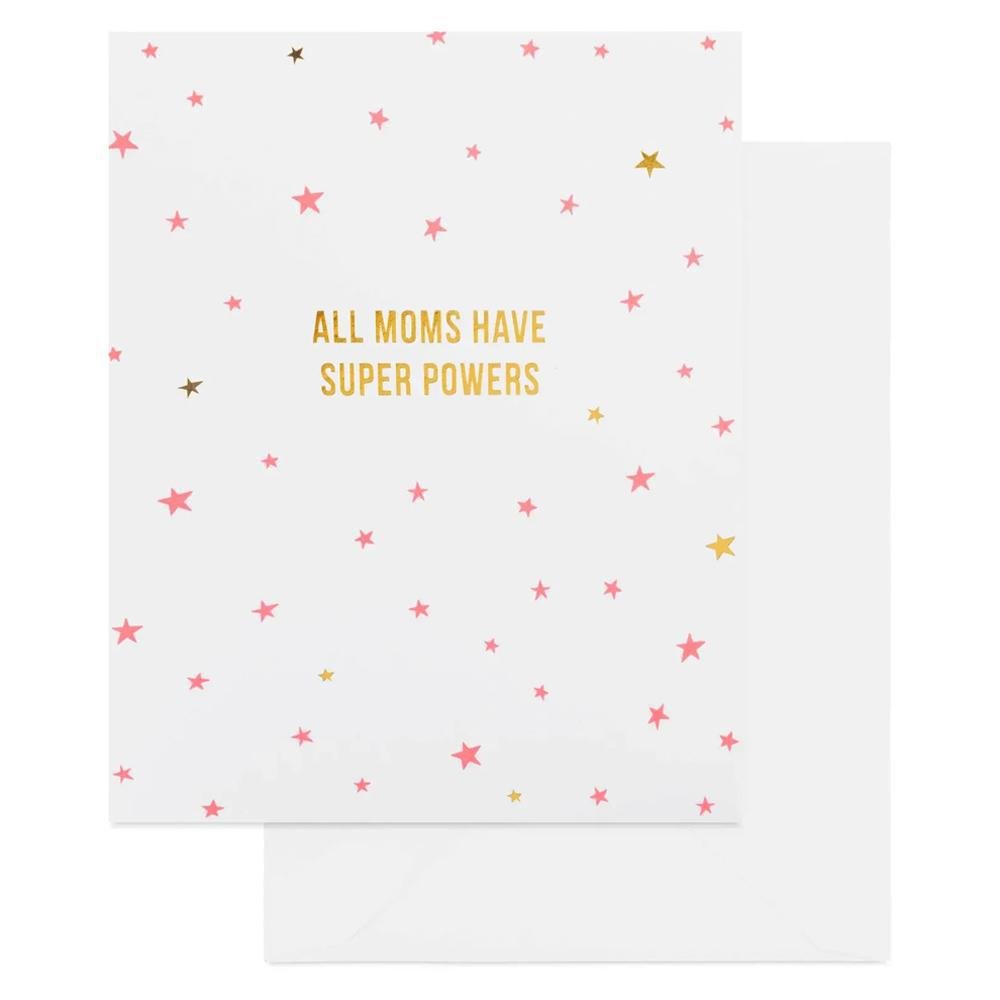 Sugar Paper - 'All Moms Have Super Powers' Folded Card (1CT)