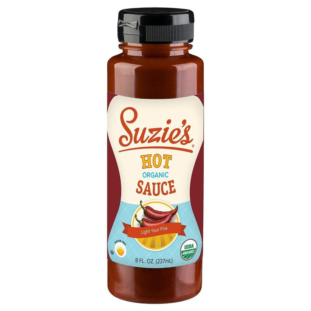 Suzie's Organics - Organic Hot Sauce (8OZ).