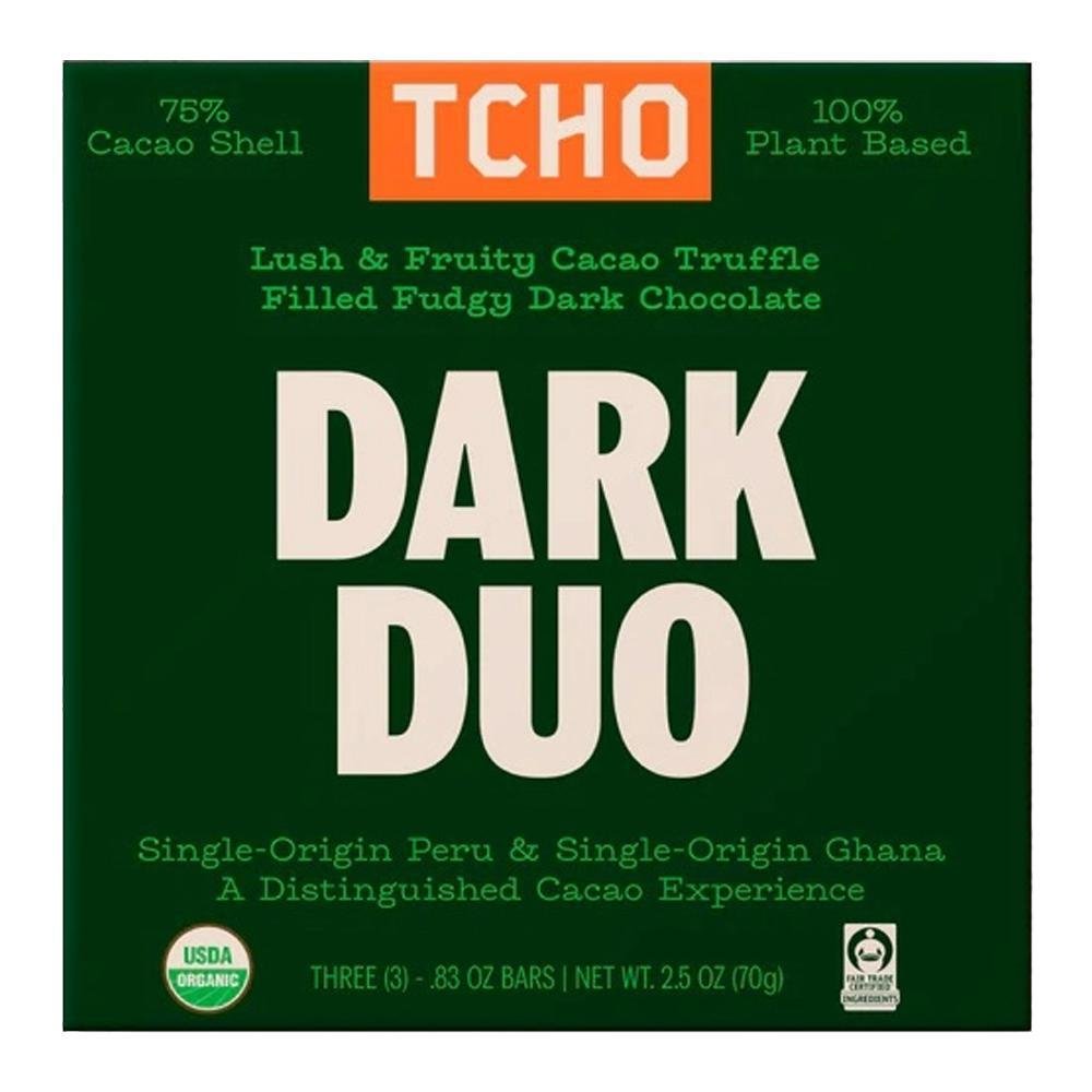 TCHO Chocolate - 'Dark Duo' Chocolate Bar (2.5OZ)