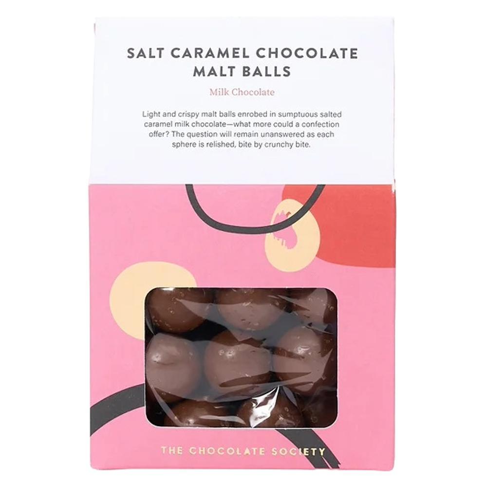 The Chocolate Society - Salt Caramel Malt Balls (150G)