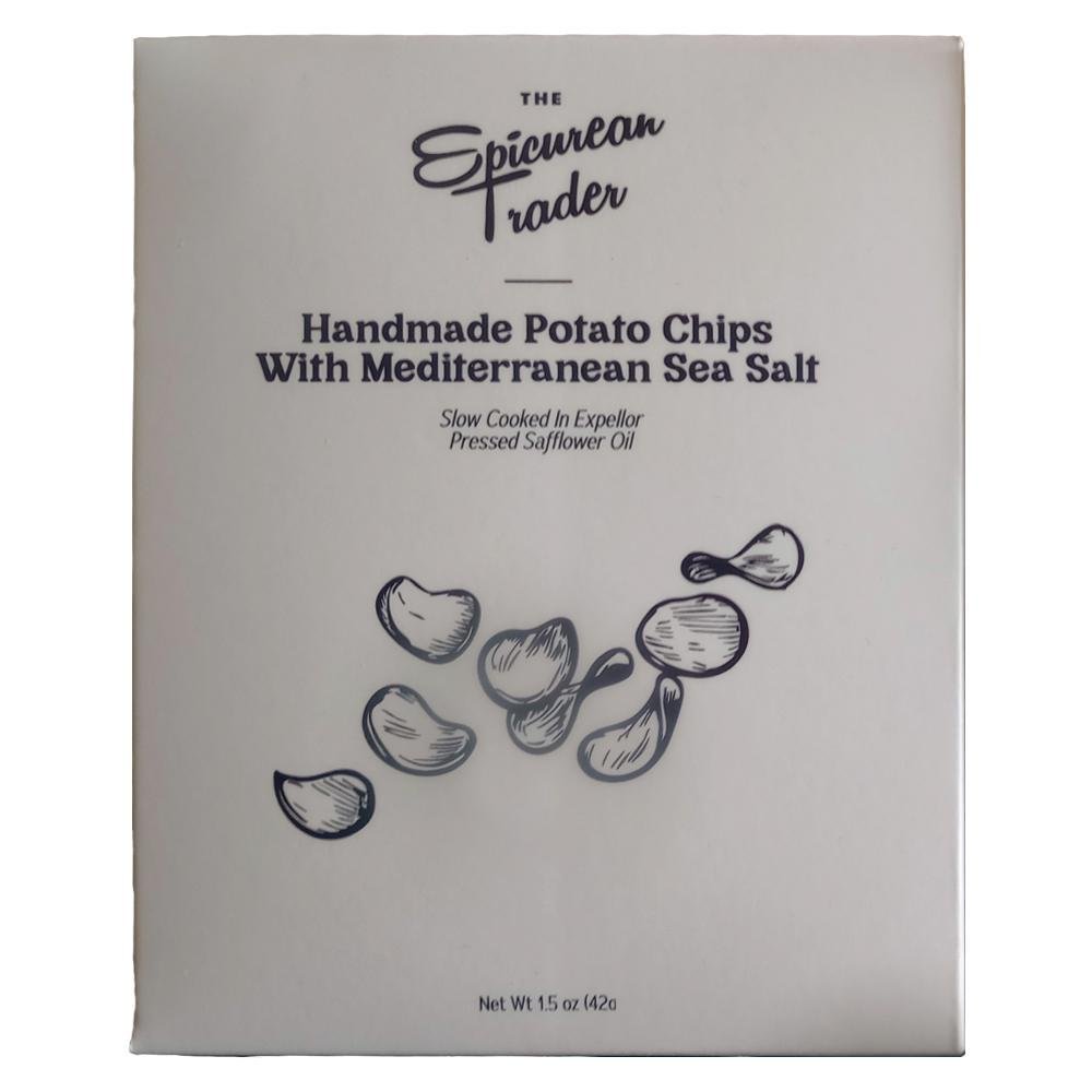 The Epicurean Trader - Handmade Potato Chips w/ Mediterranean Sea Salt (1.5OZ).