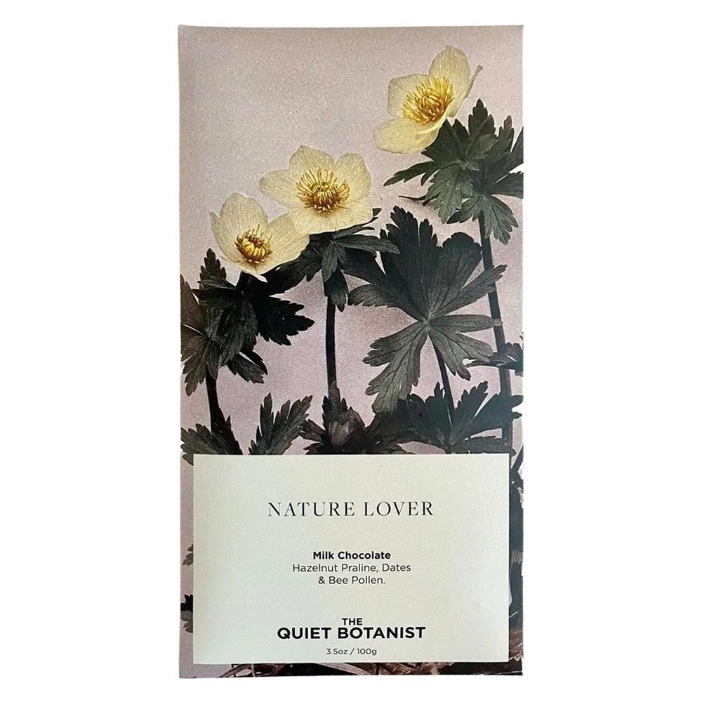The Quiet Botanist - 'Nature Lover' Milk Chocolate (100G)
