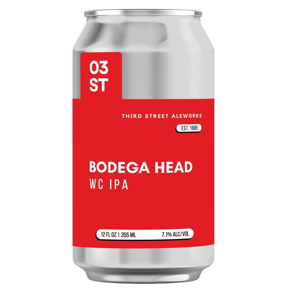 Third Street Aleworks - 'Bodega Head' West Coast IPA (12OZ).