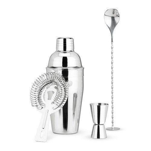True Brands - Stainless Steel Barware Set (4PC)