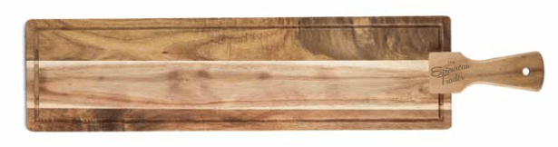 Twine Living - 'The Epicurean Trader' Acacia Wood Tapas Board.