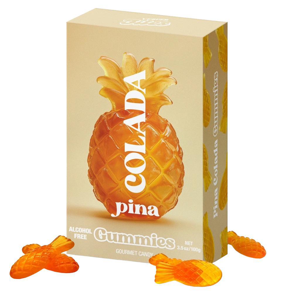 Vesper Bites - 'Pina Colada' Alcohol-Free Gummies (3.5OZ).