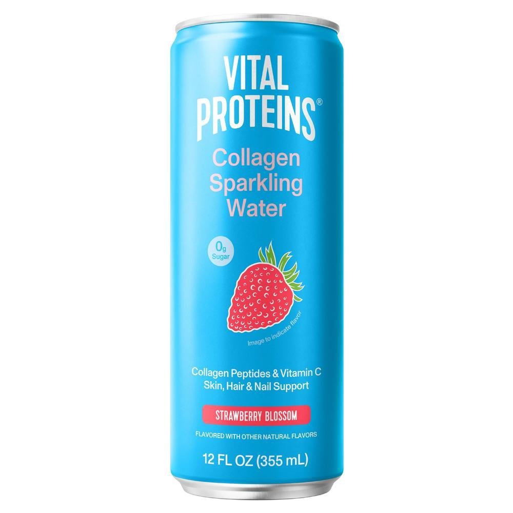 Vital Proteins - 'Strawberry Blossom' Collagen Sparkling Water (12OZ)
